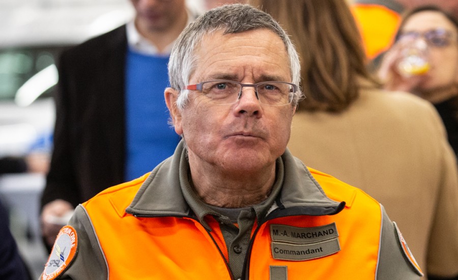 Marc-André Marchand, ancien Commandant de l'ORPC Lausanne-District