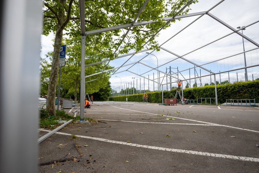 Structure en construction