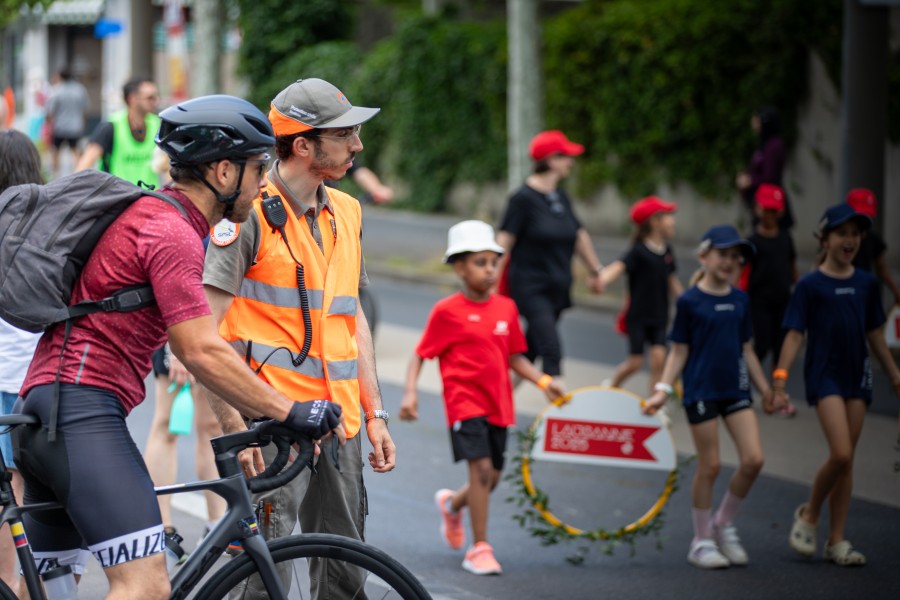Astreint qui renseigne un cycliste