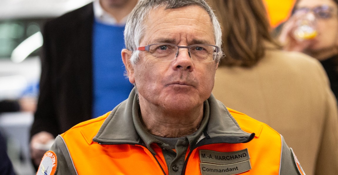 Marc-André Marchand, ancien Commandant de l'ORPC Lausanne-District