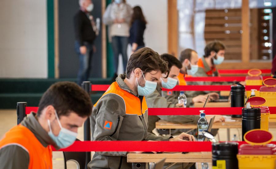 Astreints engagés dans le cadre de la crise COVID